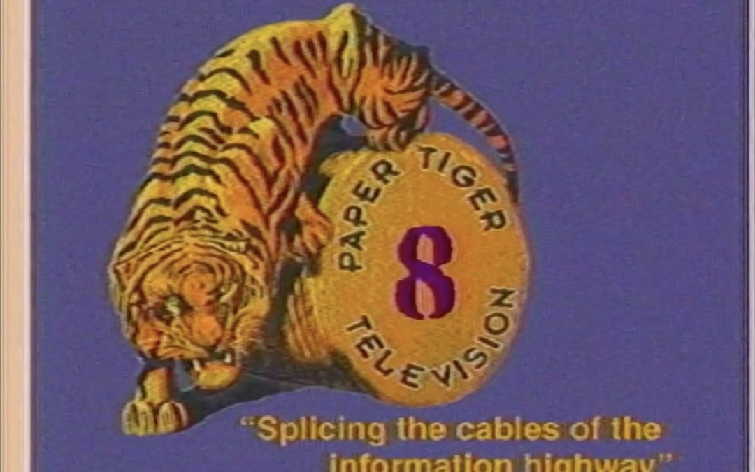 Taller de guerrilla audiovisual: Paper Tiger TV Live Process